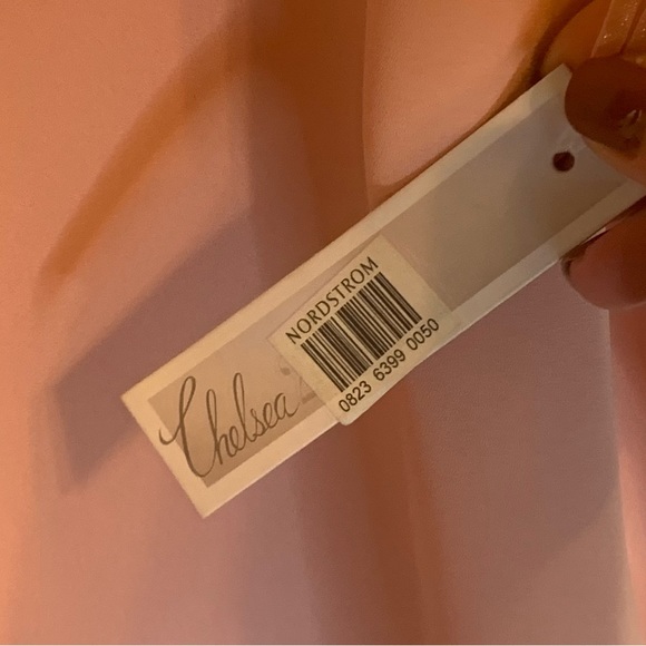 Chelsea28 Women’s Pink Camisole V Neck Mesh Hem Layered Look Size XS NWT - Picture 6 of 7